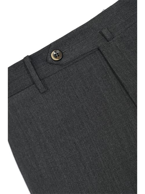 Pantalone Travel super slim in misto lana Grigio scuro PT TORINO | DS01Z00CL1 PO360240